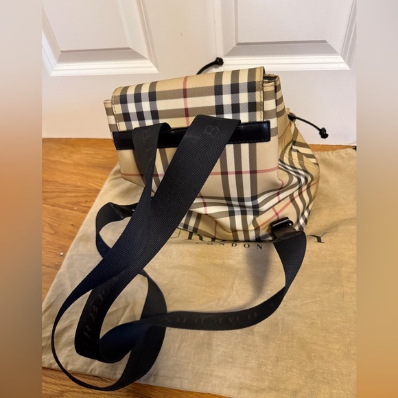 Burberry Backpack Traditional Print Like New!! VINTAGE Y2K - Picture 8 of 16